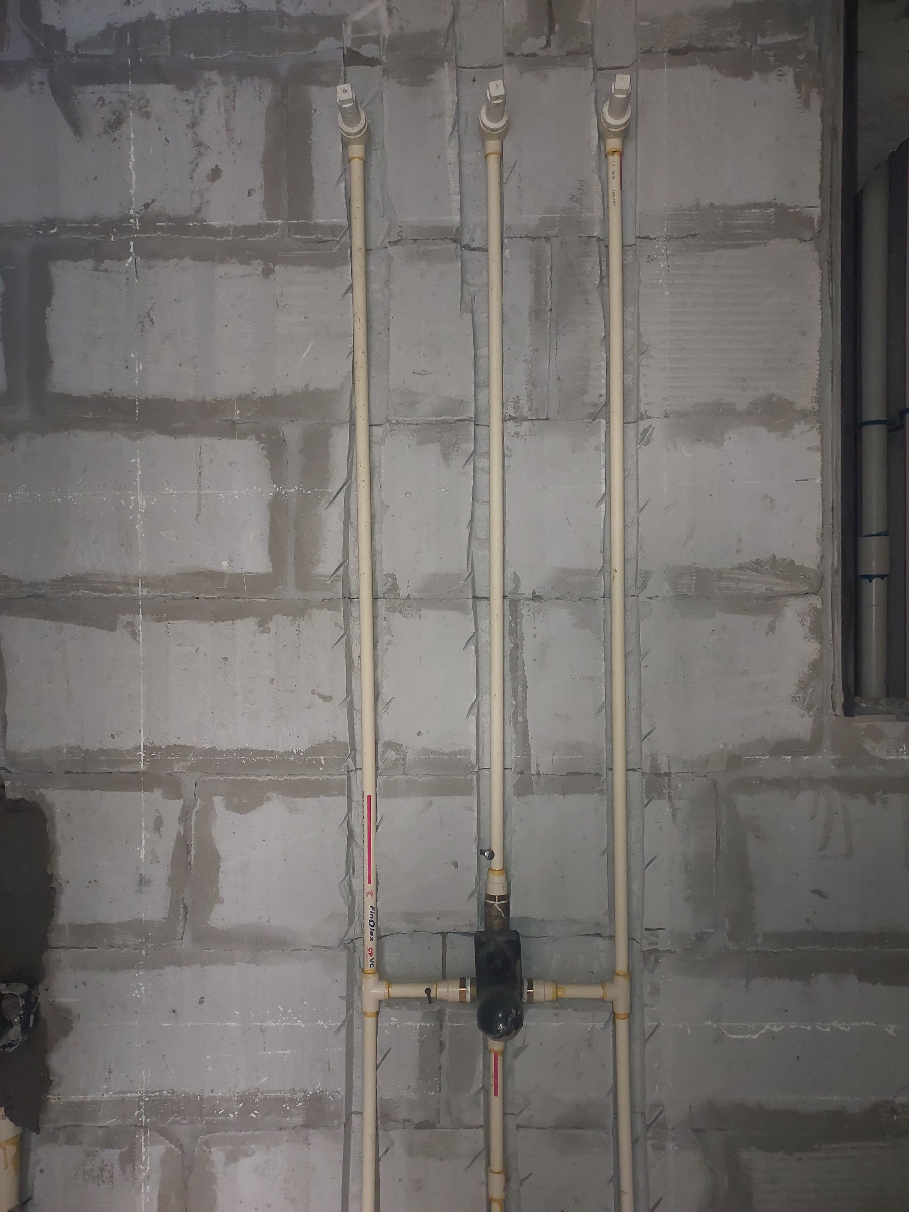 High-rise plumbing site work project 1 in Mumbai