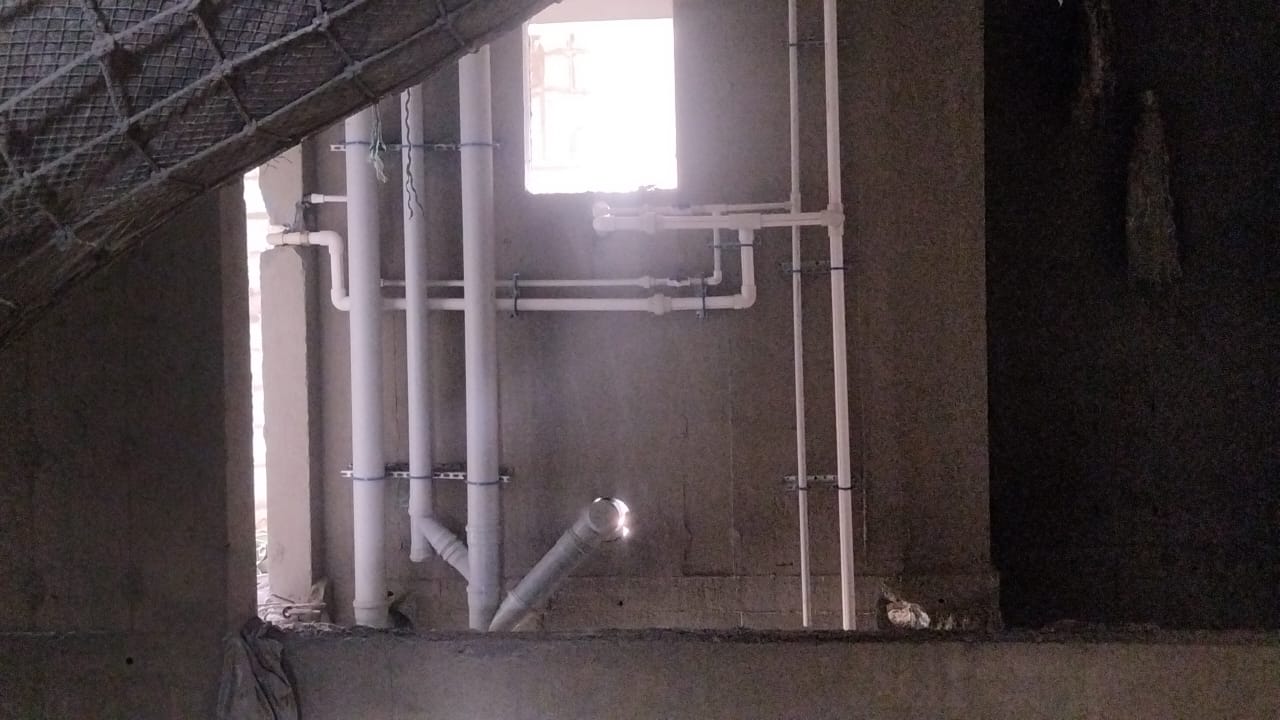 High-rise plumbing site work project 12 in Mumbai