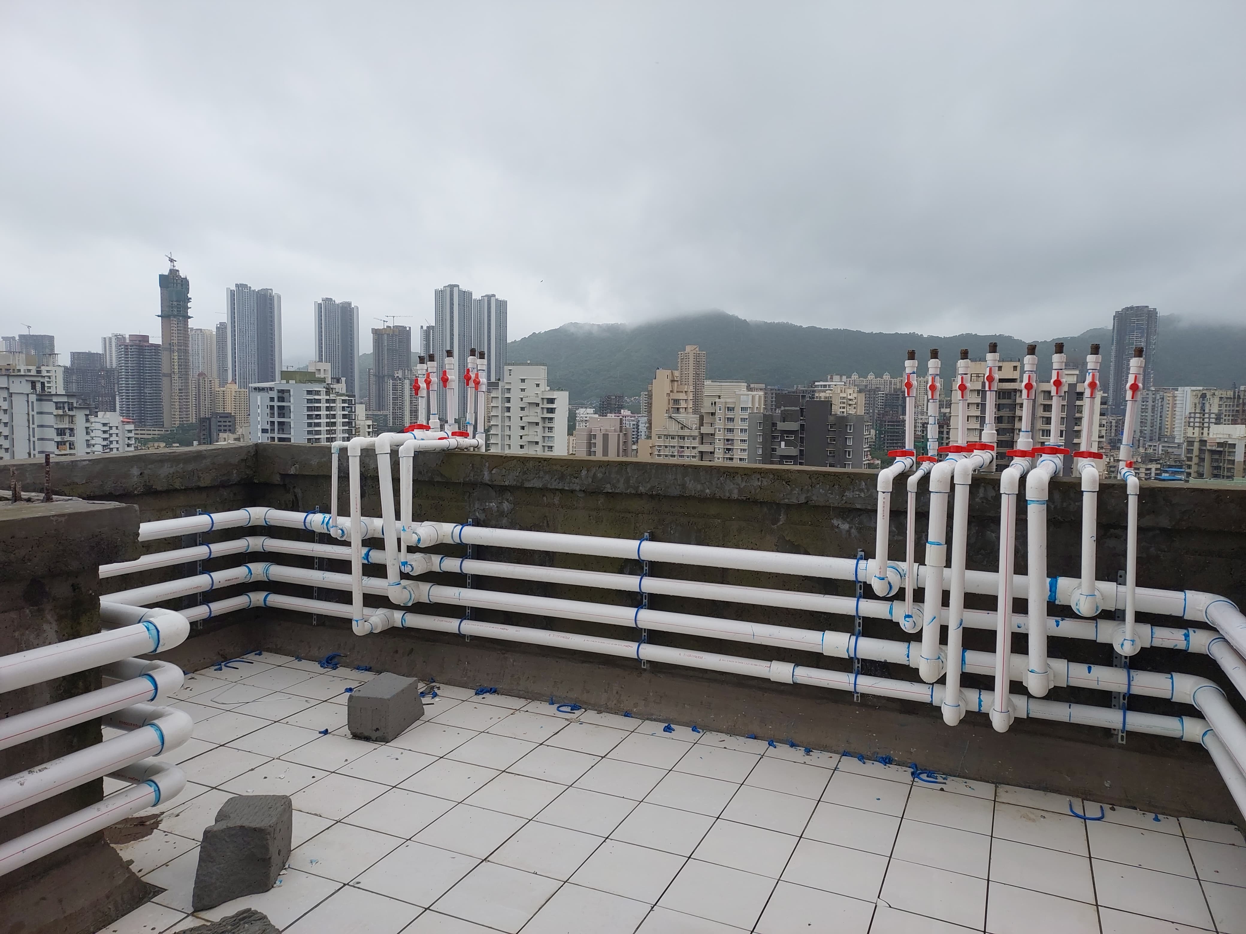 High-rise plumbing site work project 4 in Mumbai