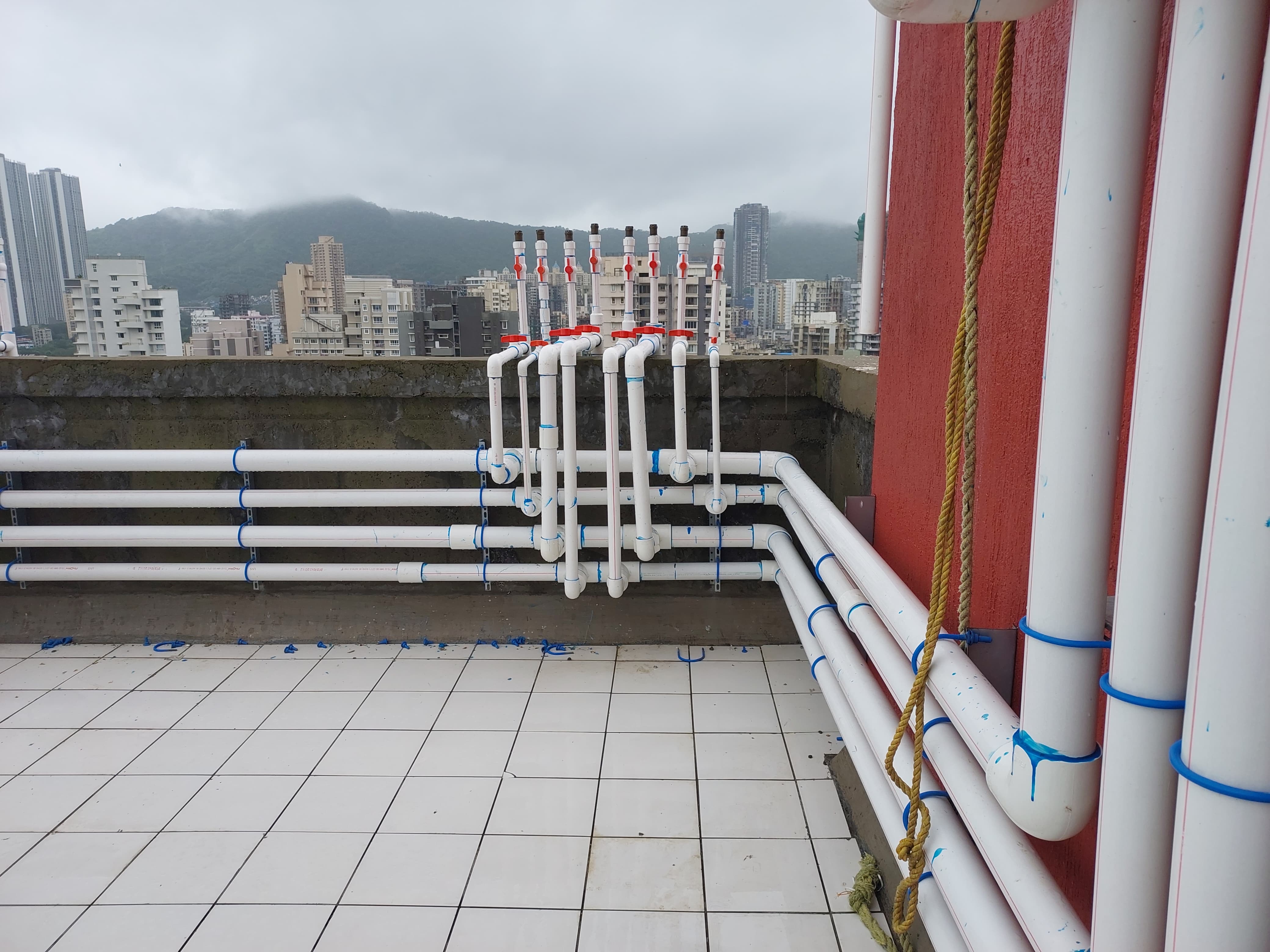 High-rise plumbing site work project 5 in Mumbai