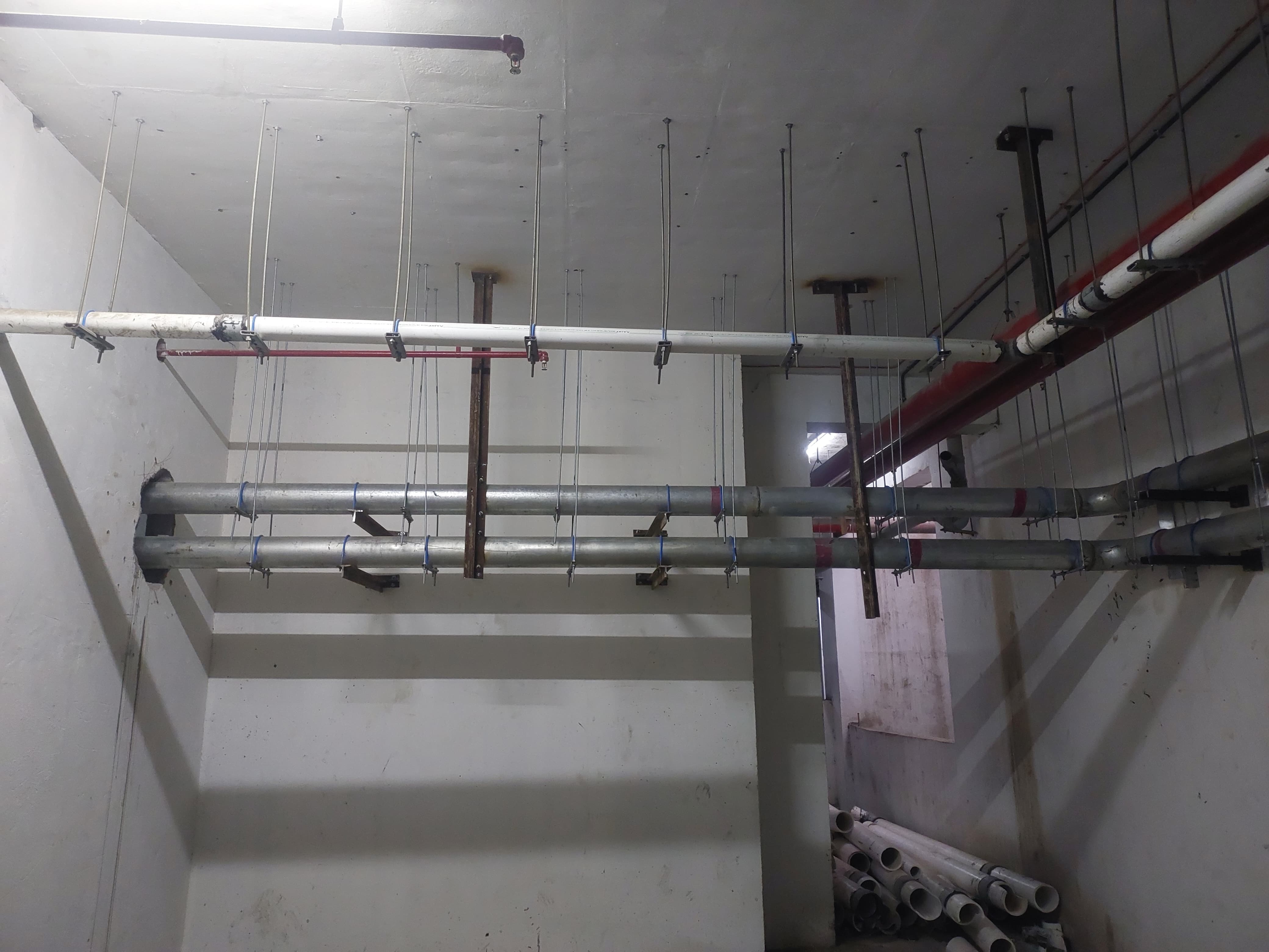 High-rise plumbing site work project 7 in Mumbai